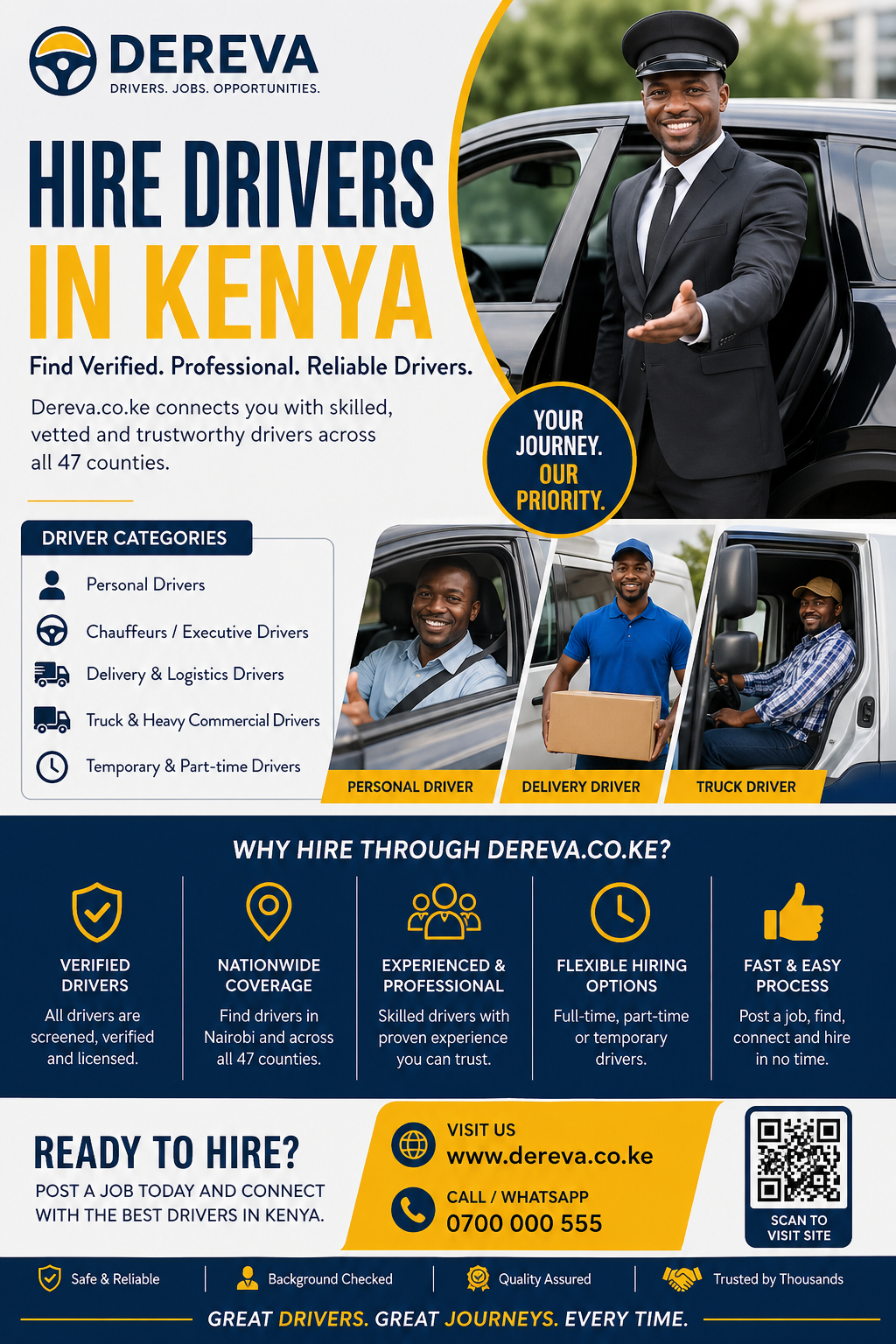 Hire Drivers in Kenya