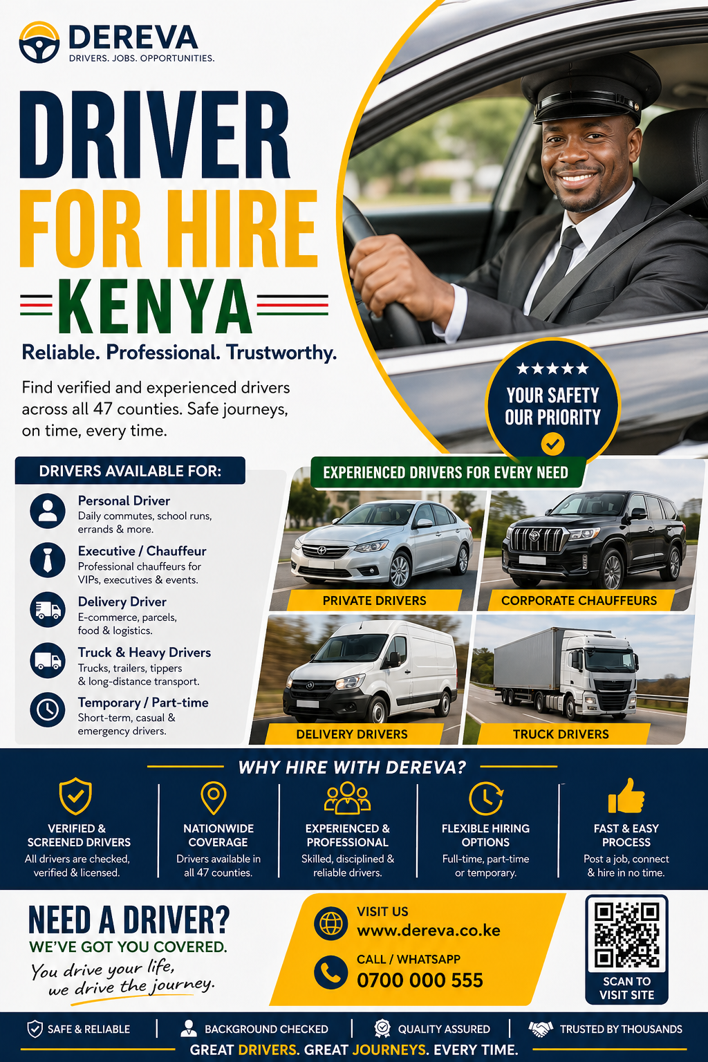 Driver for Hire Kenya