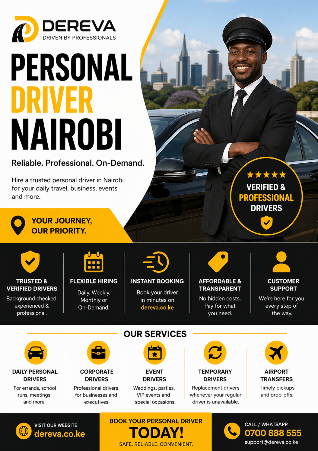Personal Driver Nairobi 