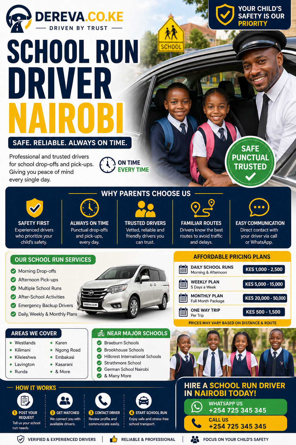 School Run Driver Nairobi 