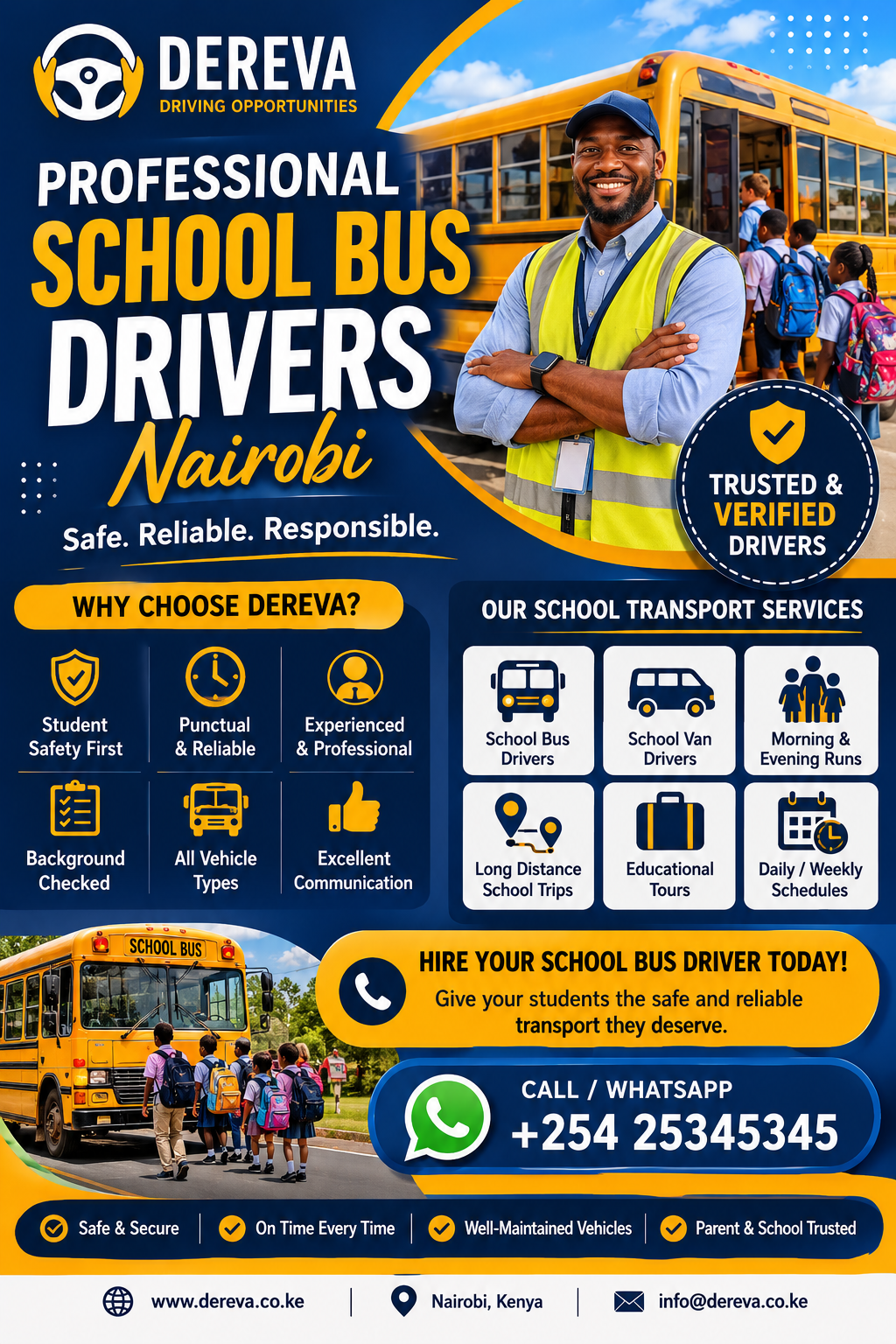 School Bus Drivers Nairobi