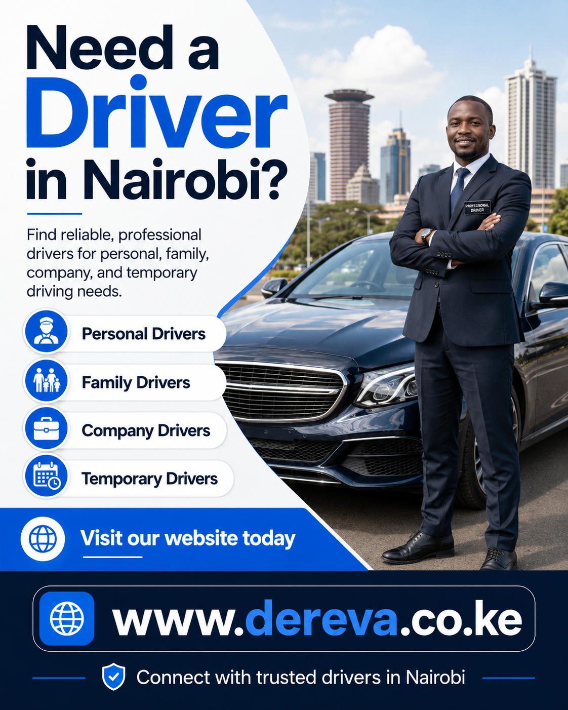 need a driver in Nairobi,