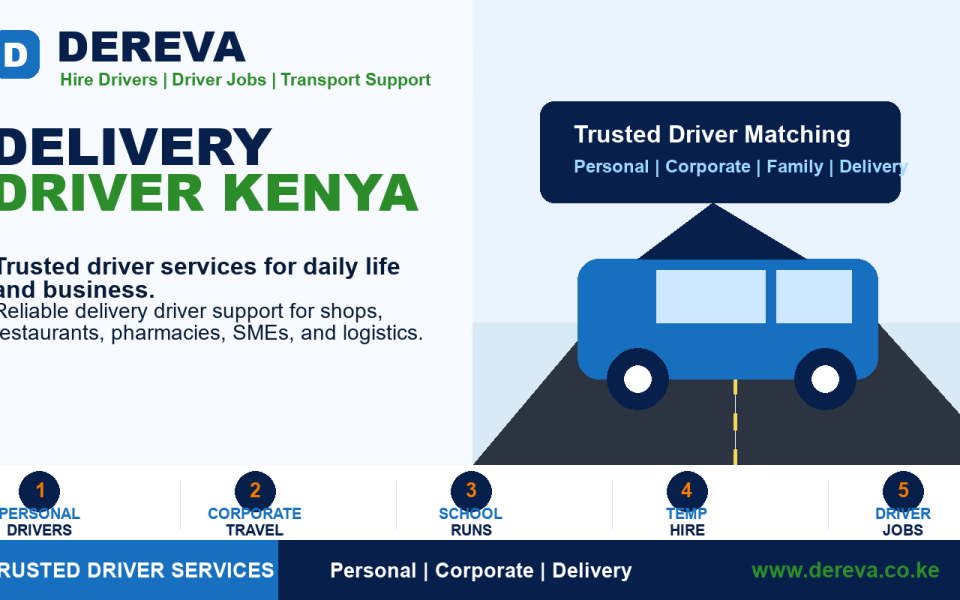 Delivery Driver Kenya: 9 Qualities Businesses Should Check Before Hiring