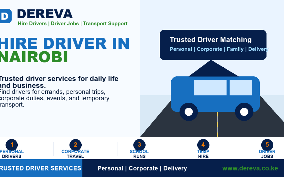 Hire Driver in Nairobi: 10 Smart Ways to Get Reliable Driving Support
