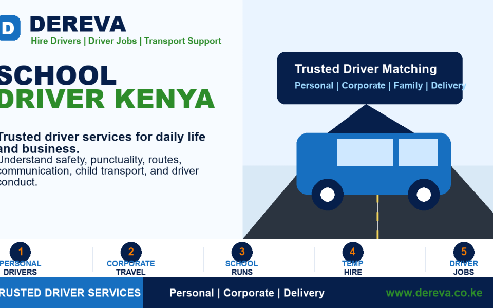 School Driver Kenya: 7 Important Checks Before Hiring a Reliable Driver