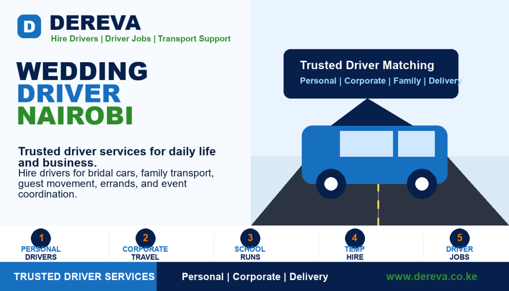 Wedding Driver Nairobi: 8 Practical Ways to Move Guests and Family Smoothly