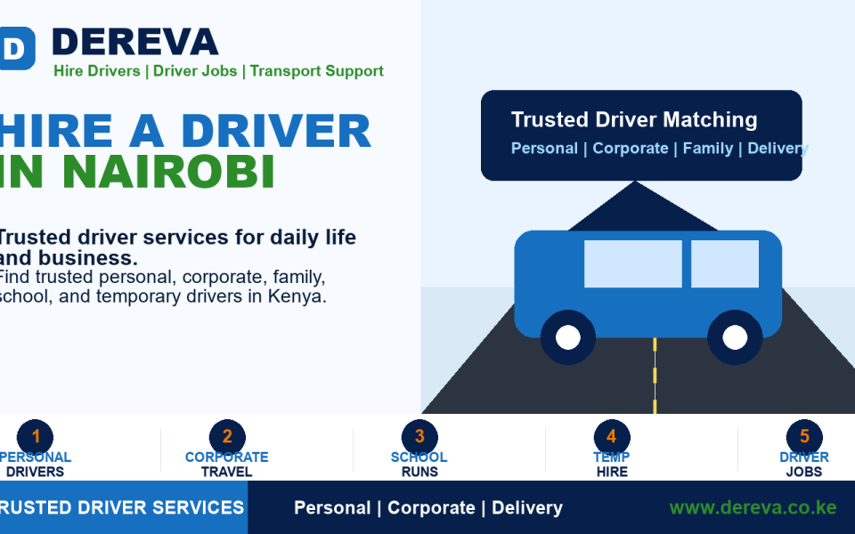 Hire a Driver in Nairobi: 10 Smart Ways to Find a Reliable Driver