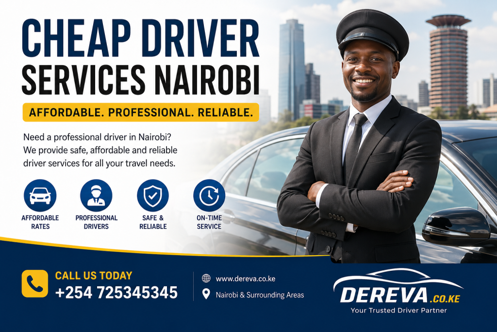 driver hire price Kenya