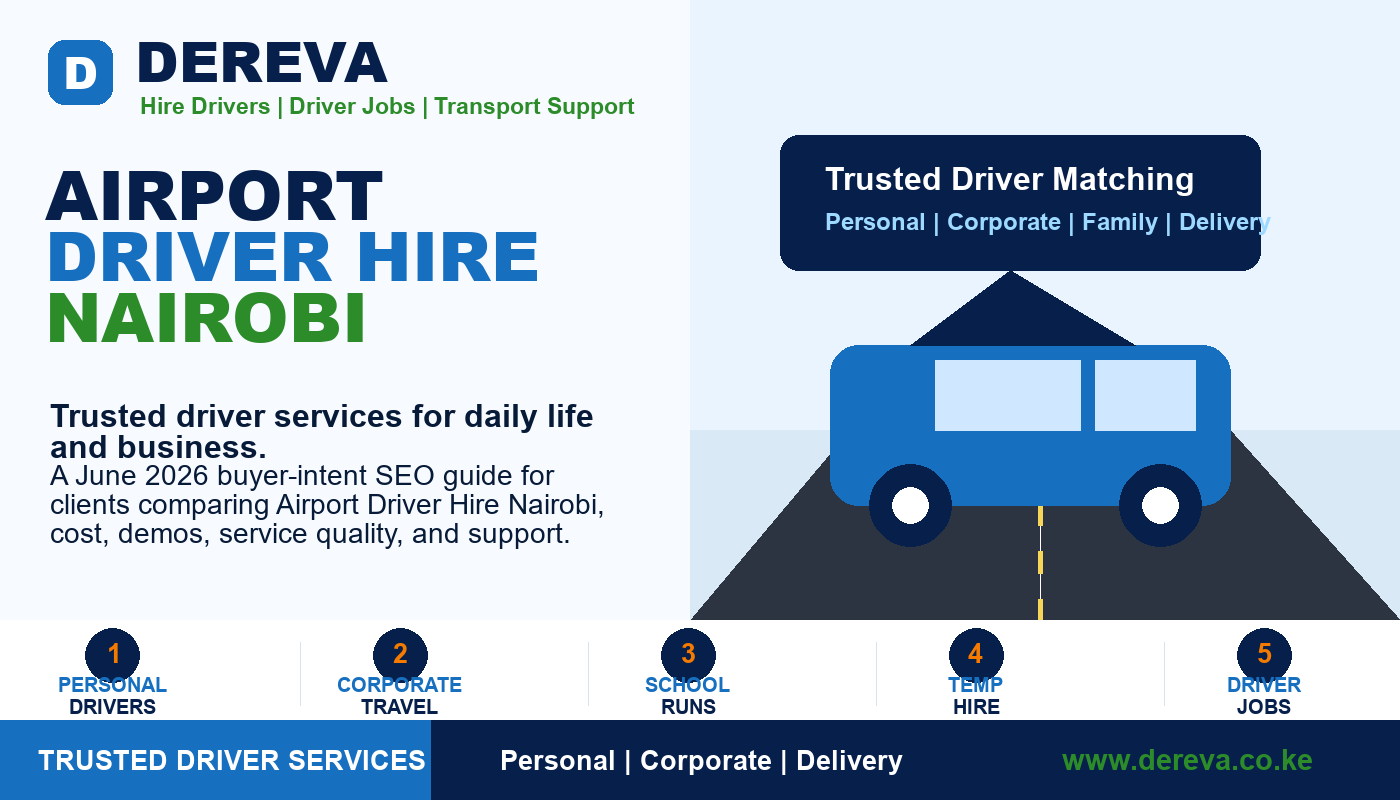 Airport Driver Hire Nairobi