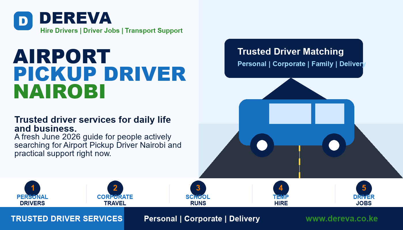 Airport Pickup Driver Nairobi