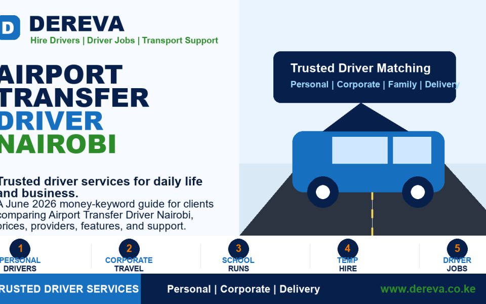 Airport Transfer Driver Nairobi: 10 Buyer-Focused Reasons Clients Choose This Service in 2026