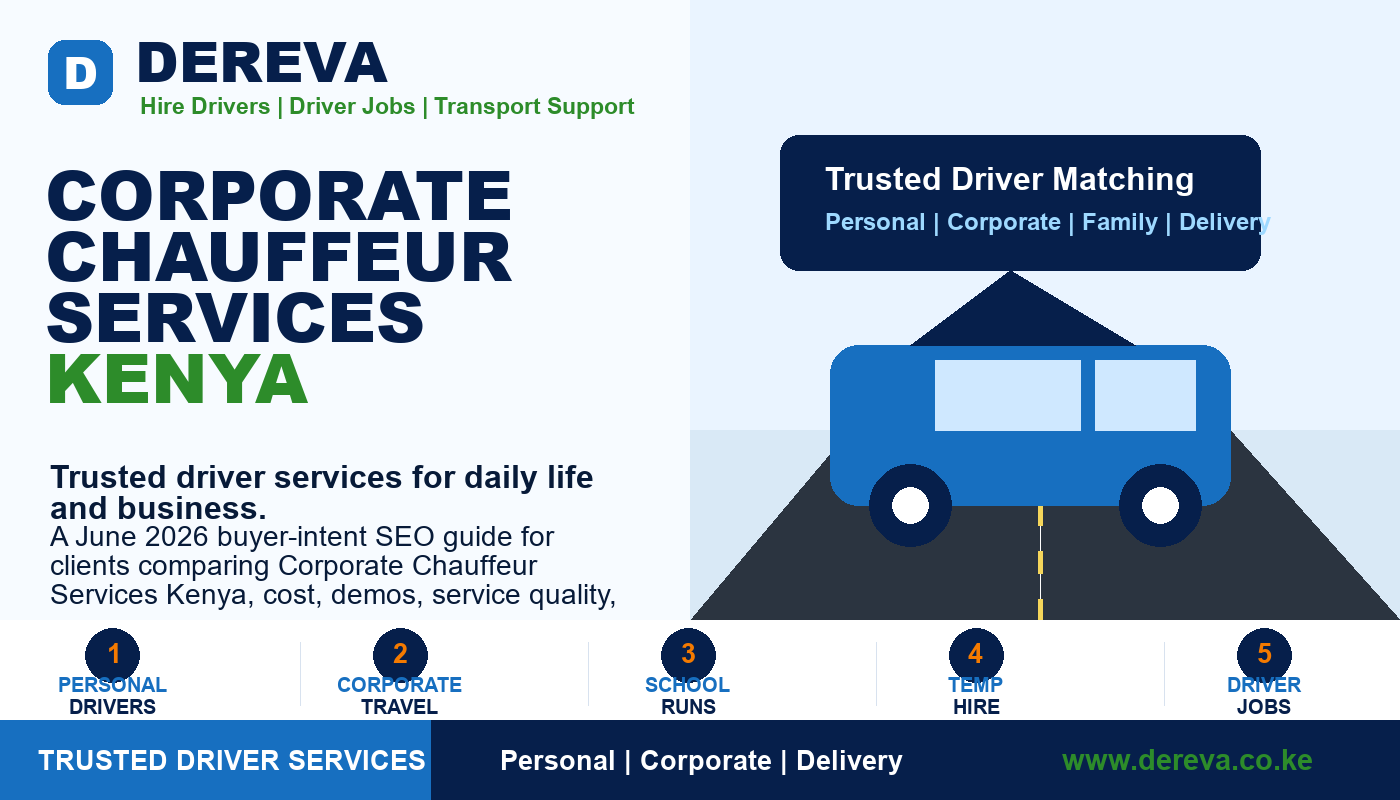 Corporate Chauffeur Services Kenya