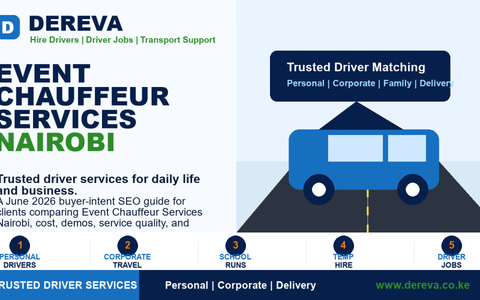 Event Chauffeur Services Nairobi: 10 Money Reasons Ready Clients Choose This Provider in 2026