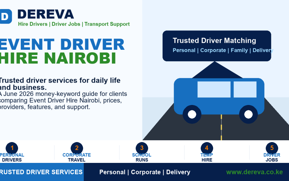 Event Driver Hire Nairobi: 10 Buyer-Focused Reasons Clients Choose This Service in 2026