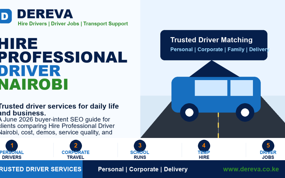 Hire Professional Driver Nairobi: 10 Money Reasons Ready Clients Choose This Provider in 2026