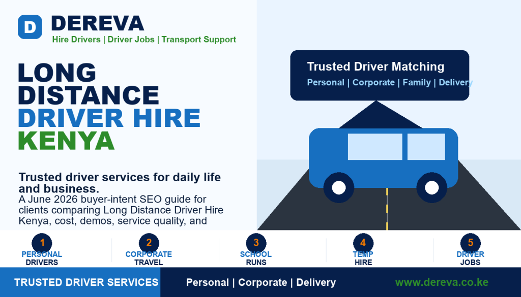 Long Distance Driver Hire Kenya: 10 Money Reasons Ready Clients Choose This Provider in 2026