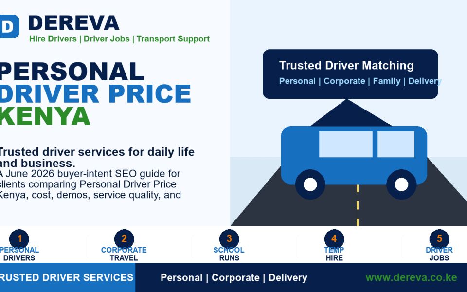 Personal Driver Price Kenya: 10 Money Reasons Ready Clients Choose This Provider in 2026
