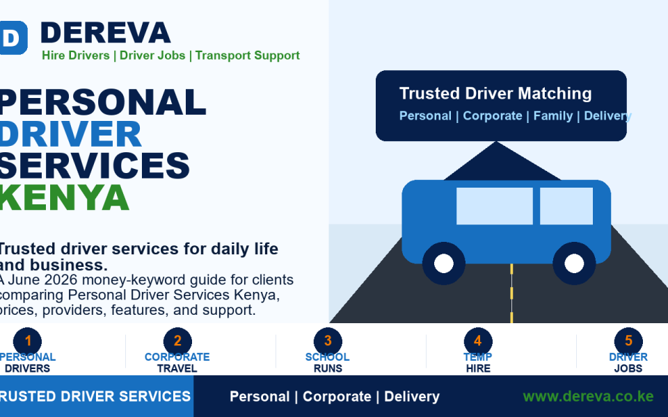Personal Driver Services Kenya: 10 Buyer-Focused Reasons Clients Choose This Service in 2026
