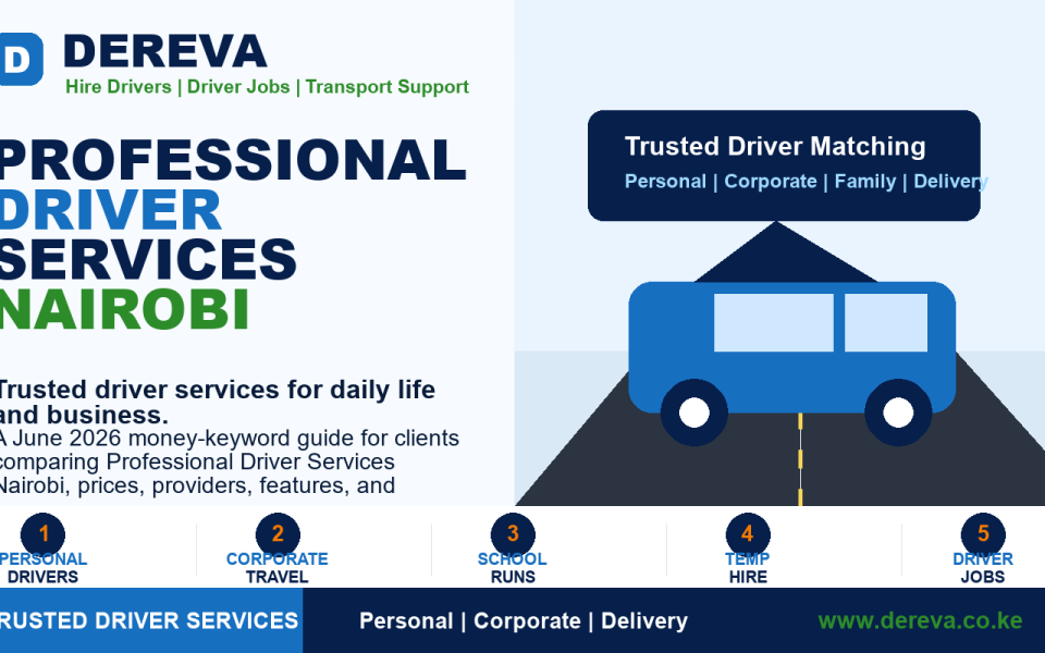 Professional Driver Services Nairobi: 10 Buyer-Focused Reasons Clients Choose This Service in 2026