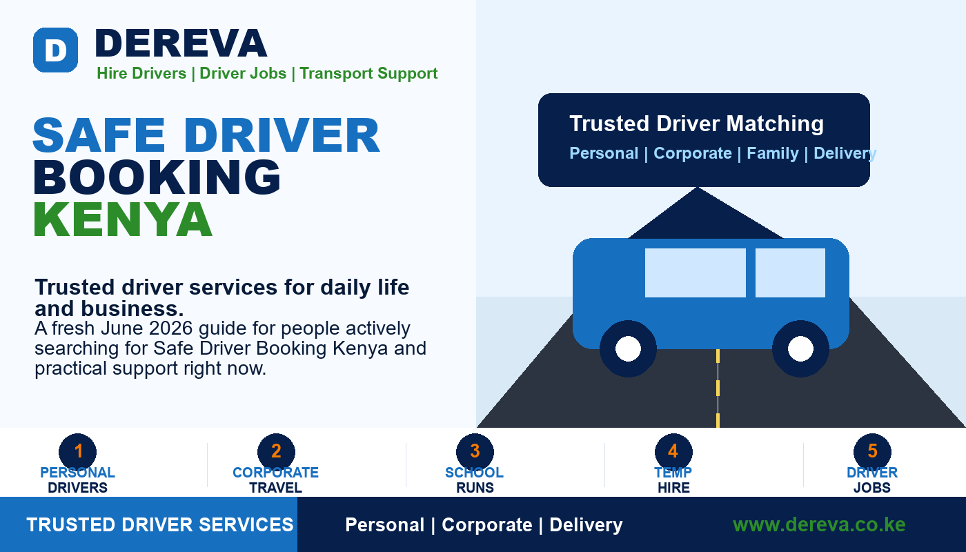 Safe Driver Booking Kenya