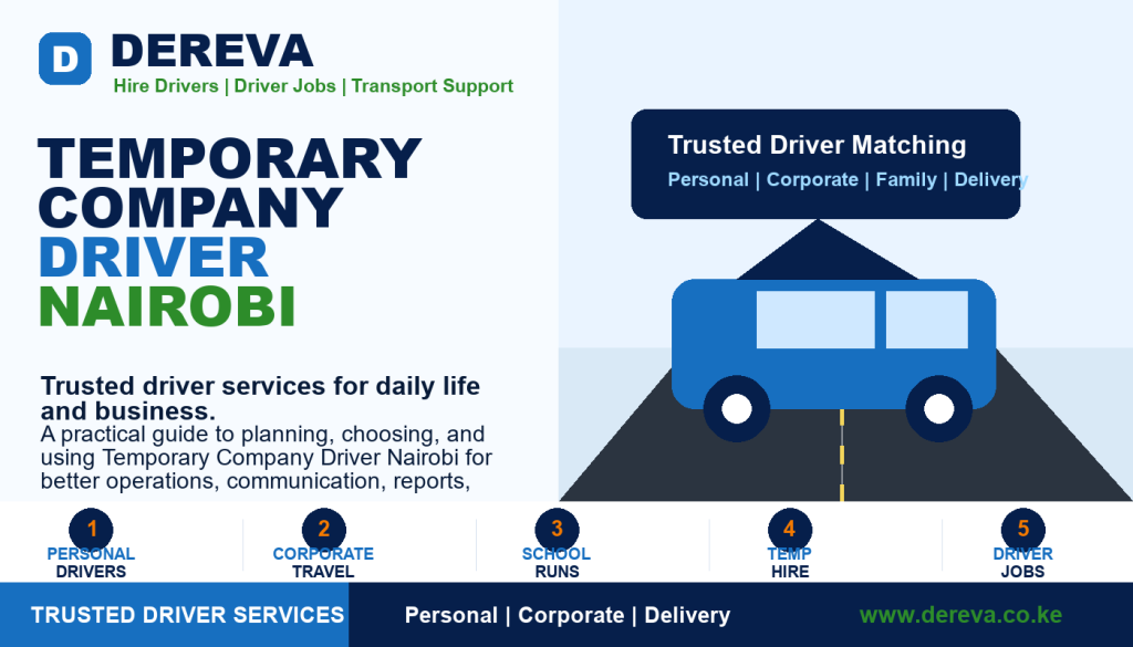 Temporary Company Driver Nairobi: 10 Best Powerful Ways to Get Better Results