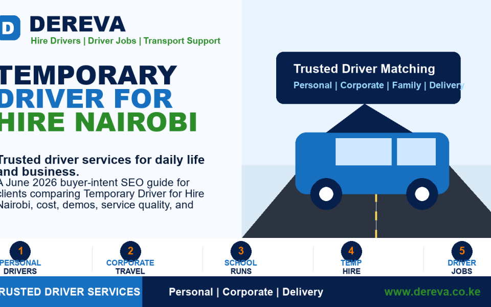 Temporary Driver for Hire Nairobi: 10 Money Reasons Ready Clients Choose This Provider in 2026