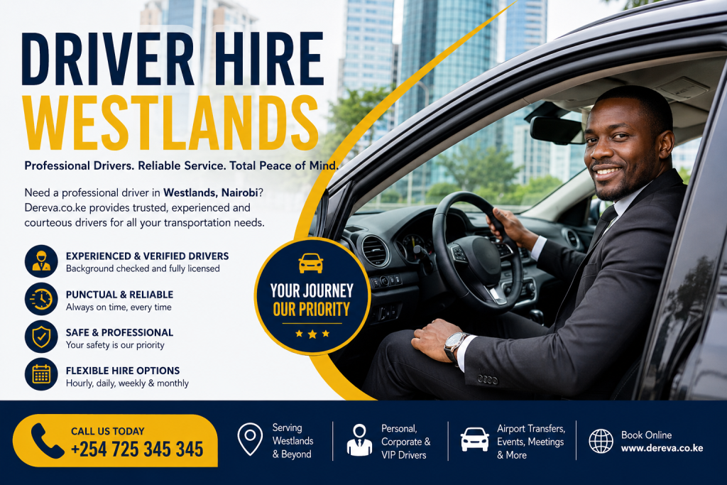 driver hire Westlands