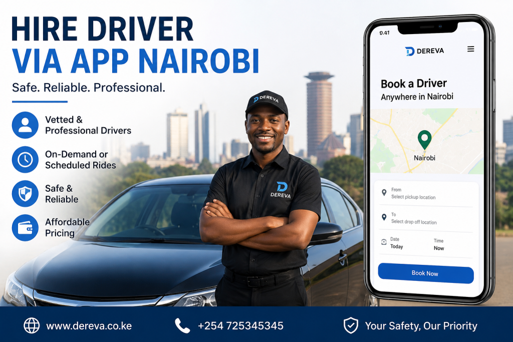 event driver hire Kenya