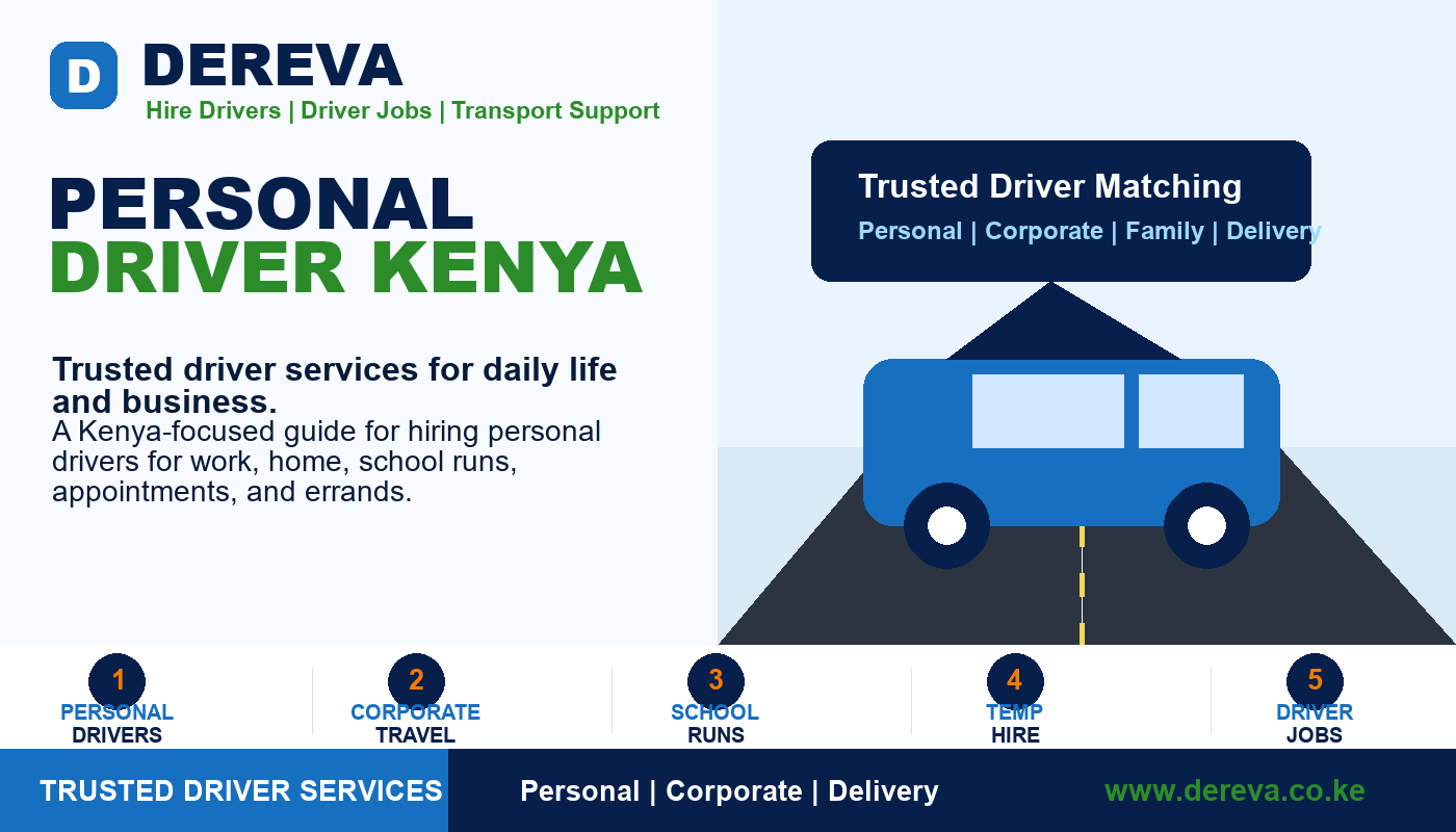 Personal Driver Kenya