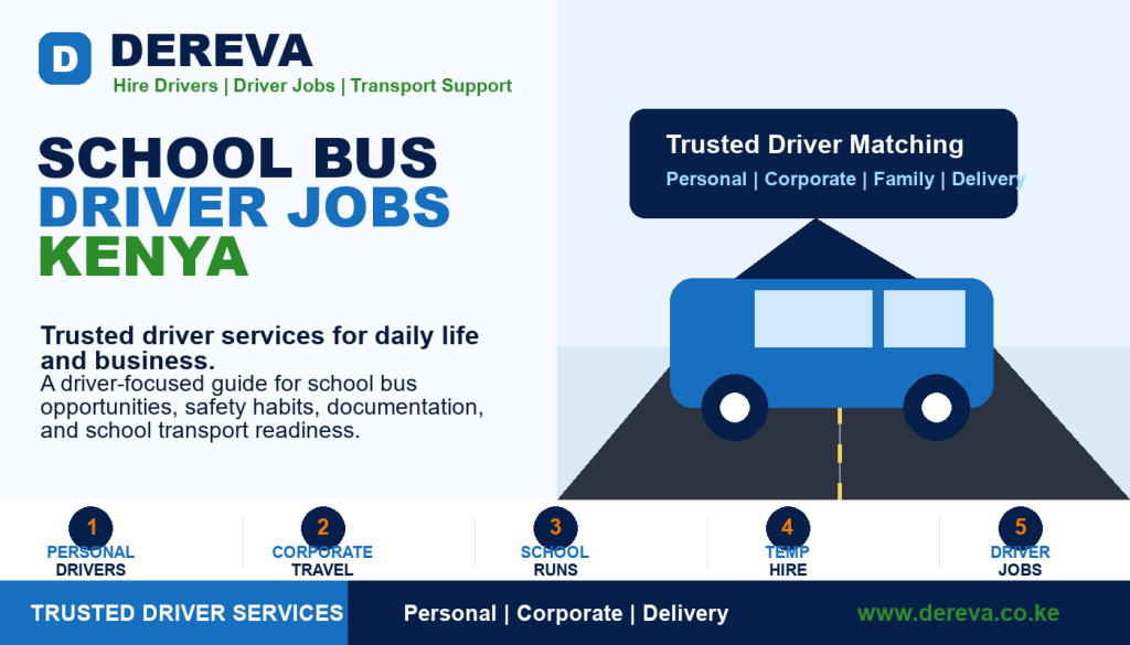 School Bus Driver Jobs Kenya: How Professional Drivers Can Stand Out