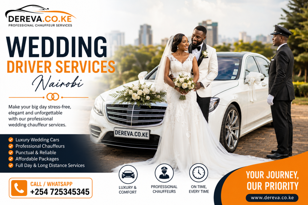 wedding driver services Nairobi
