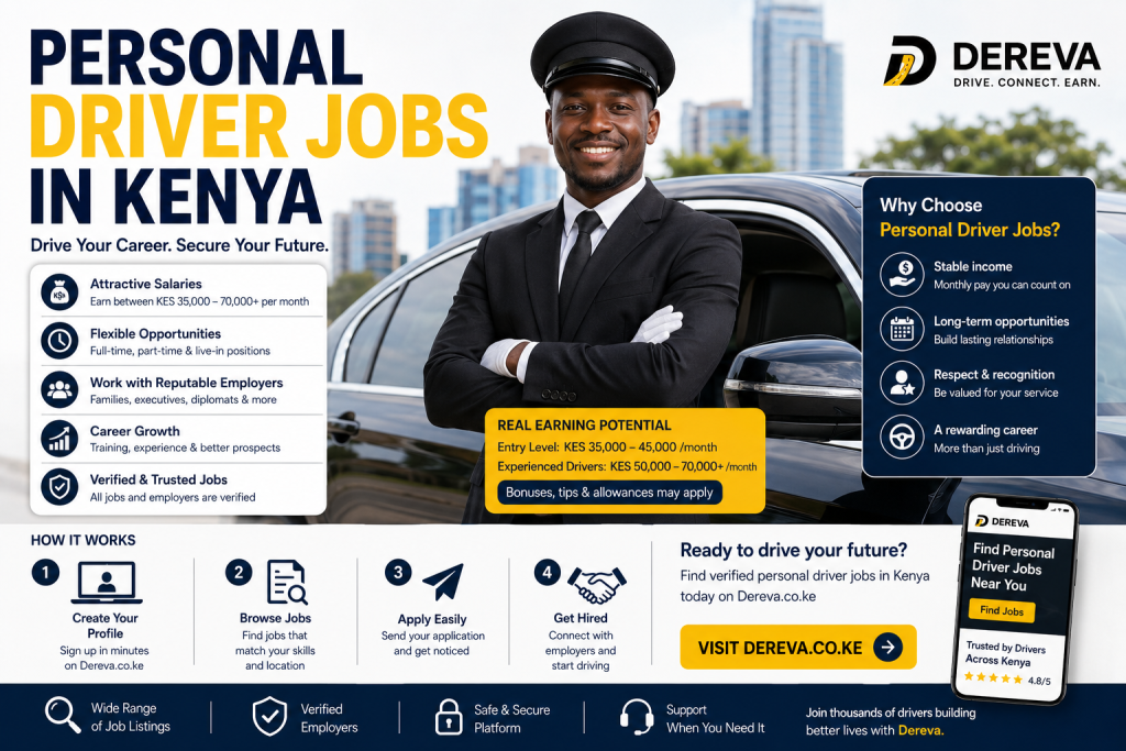personal driver jobs in kenya