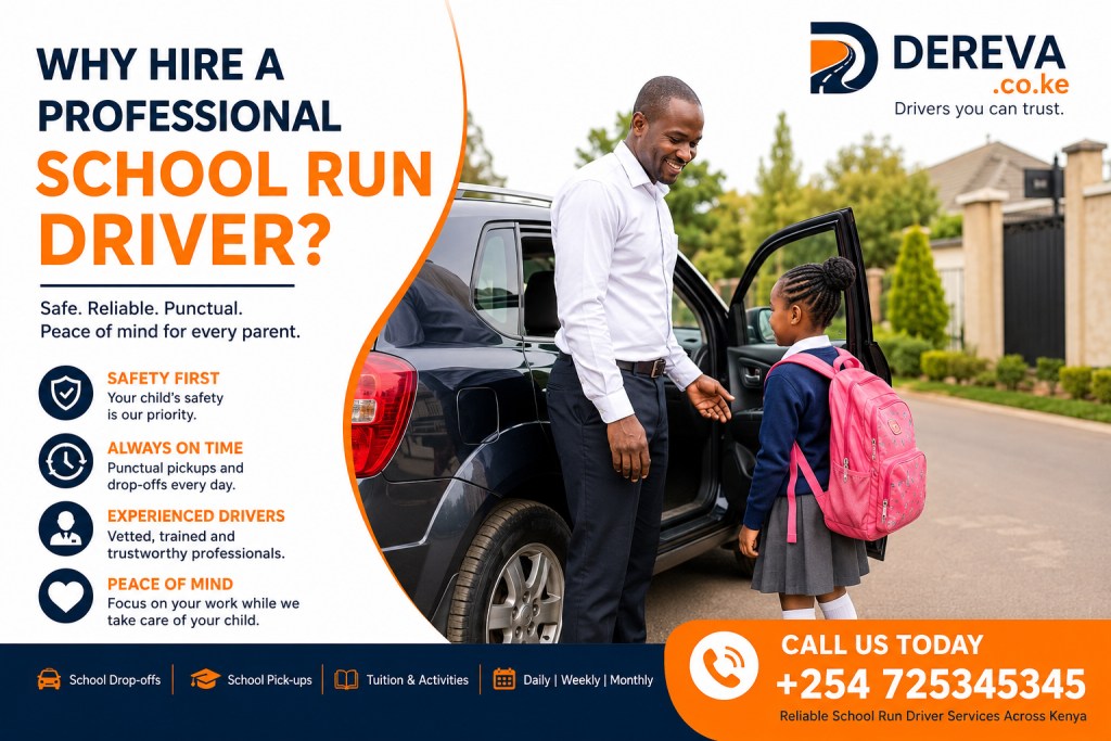 hire a professional school run driver