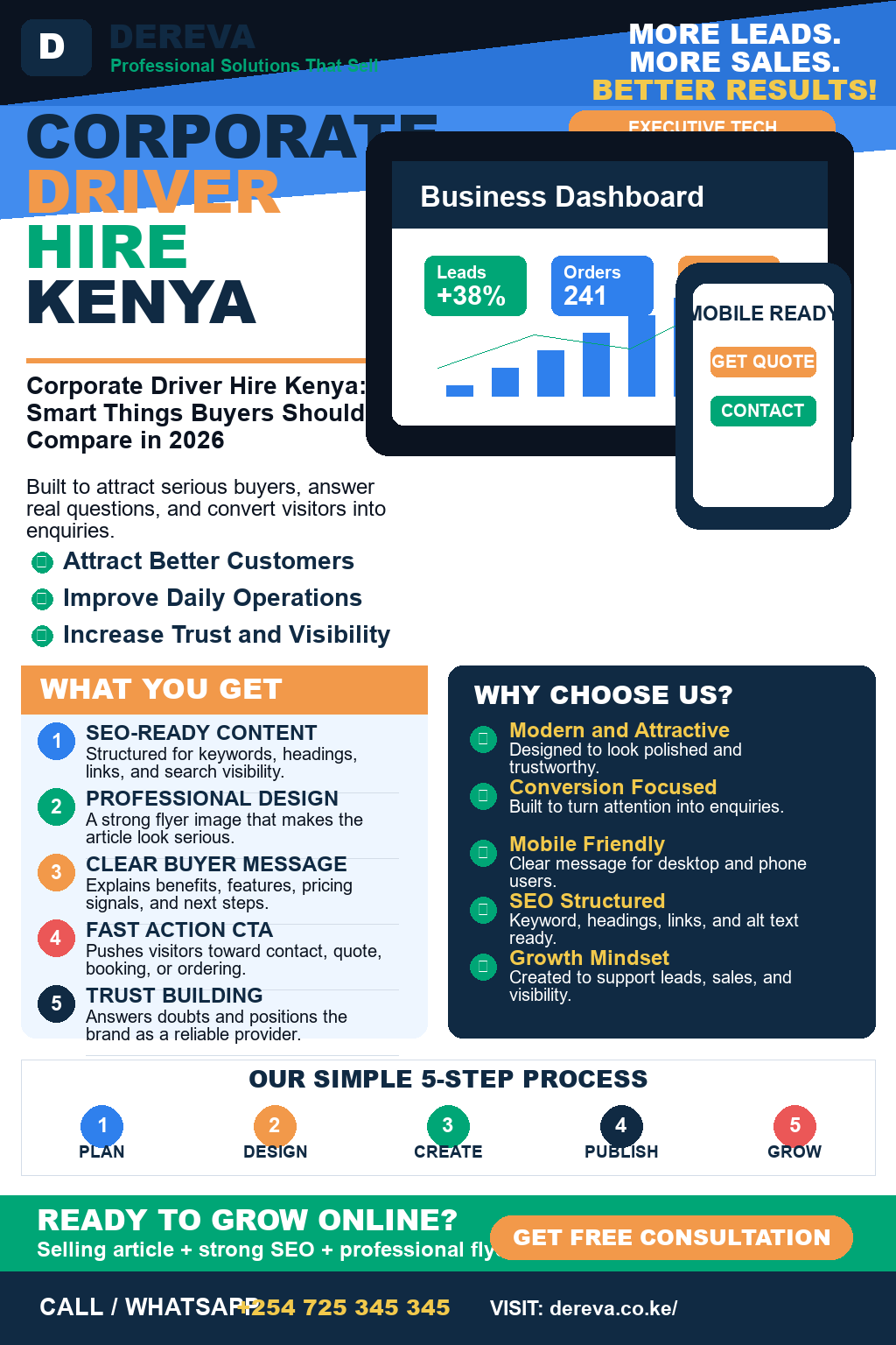 Corporate Driver Hire Kenya