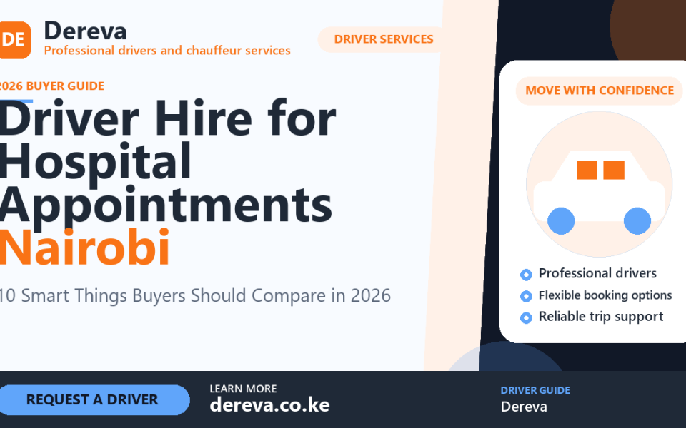Driver Hire for Hospital Appointments Nairobi: 10 Smart Things Buyers Should Compare in 2026