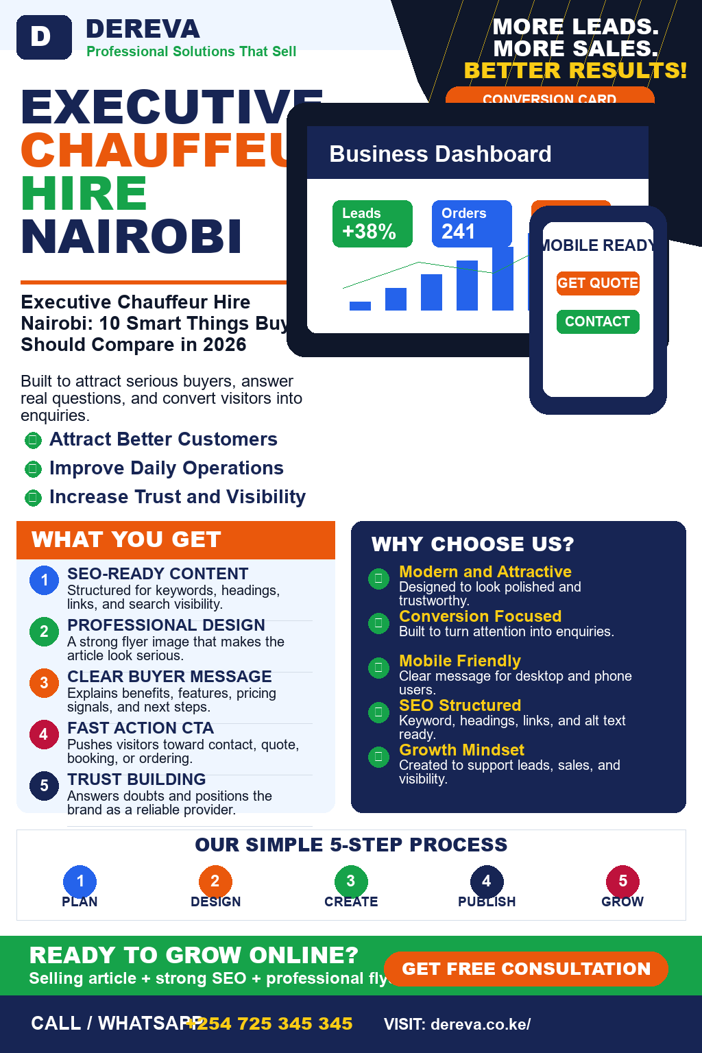 Executive Chauffeur Hire Nairobi