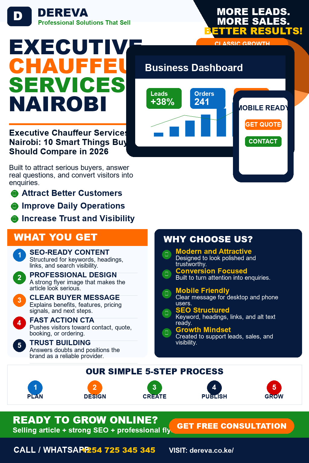 Executive Chauffeur Services Nairobi