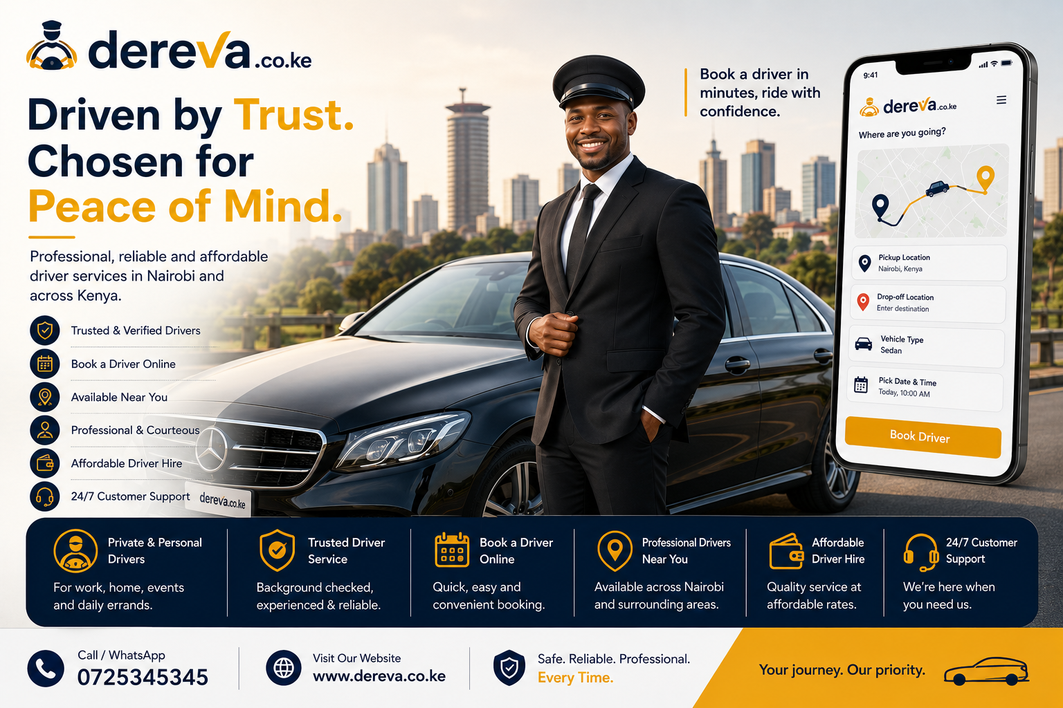 Personal Driver in Kenya