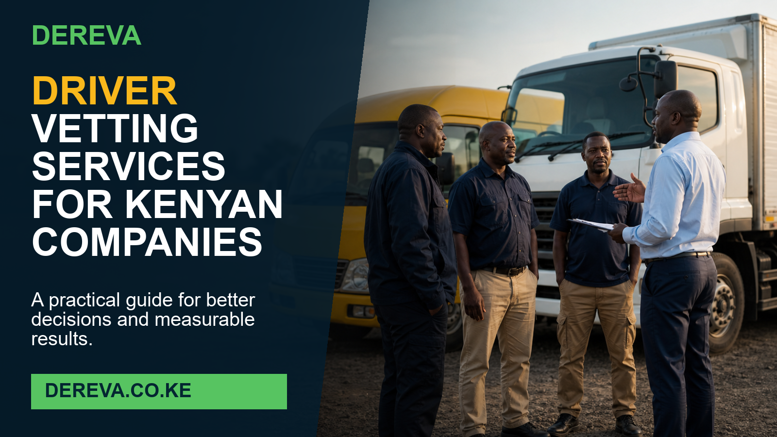 Driver Vetting Services for Kenyan Companies