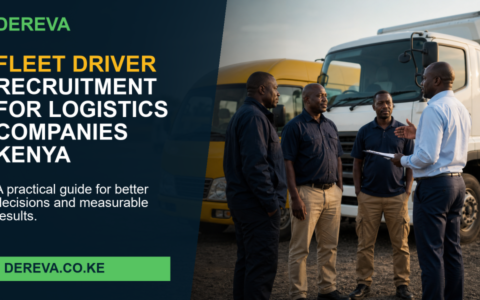 Fleet Driver Recruitment for Logistics Companies Kenya: 10 Smart Things Buyers Should Compare in 2026