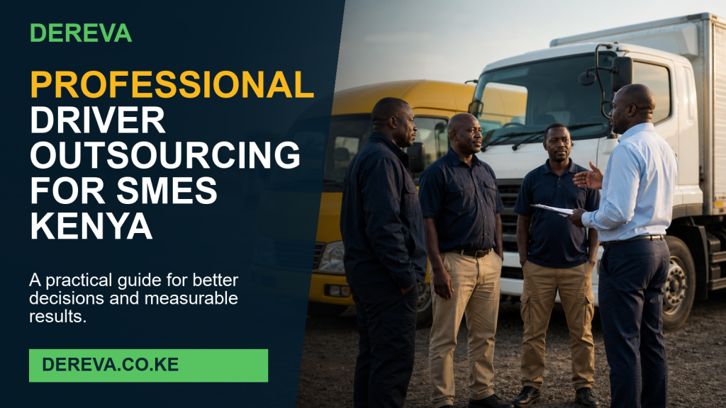Professional Driver Outsourcing for SMEs Kenya: 10 Smart Things Buyers Should Compare in 2026