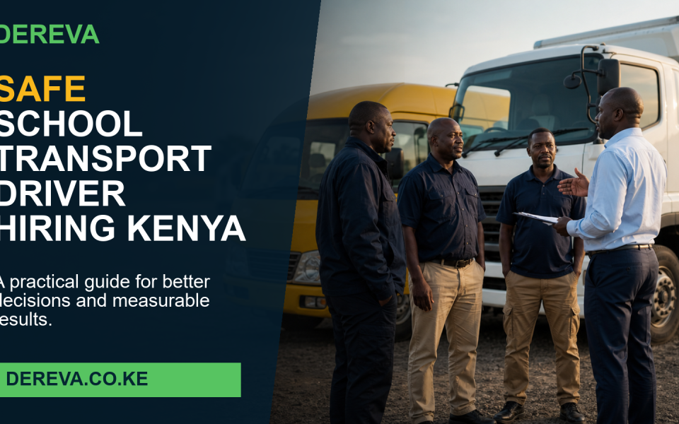 Safe School Transport Driver Hiring Kenya: 10 Smart Things Buyers Should Compare in 2026